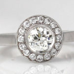 Modern Antique Diamond Rings