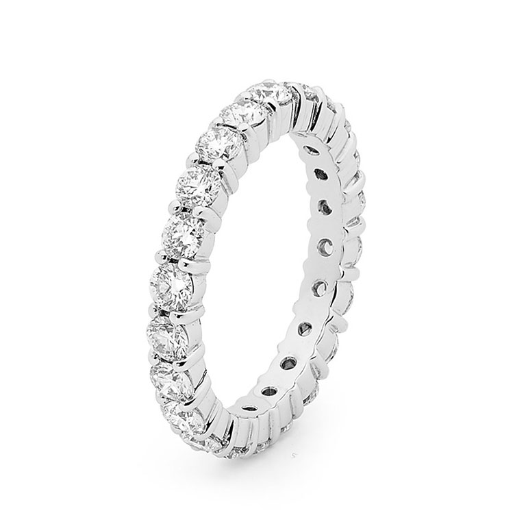 best setting for 2 carat round diamond