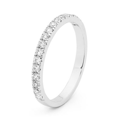 18ct White Gold Split Claw Wedding Ring Wedding Rings Xennox