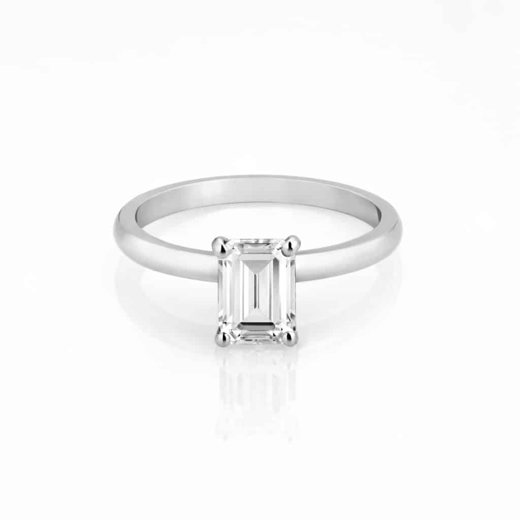 Orion diamond solitaire ring