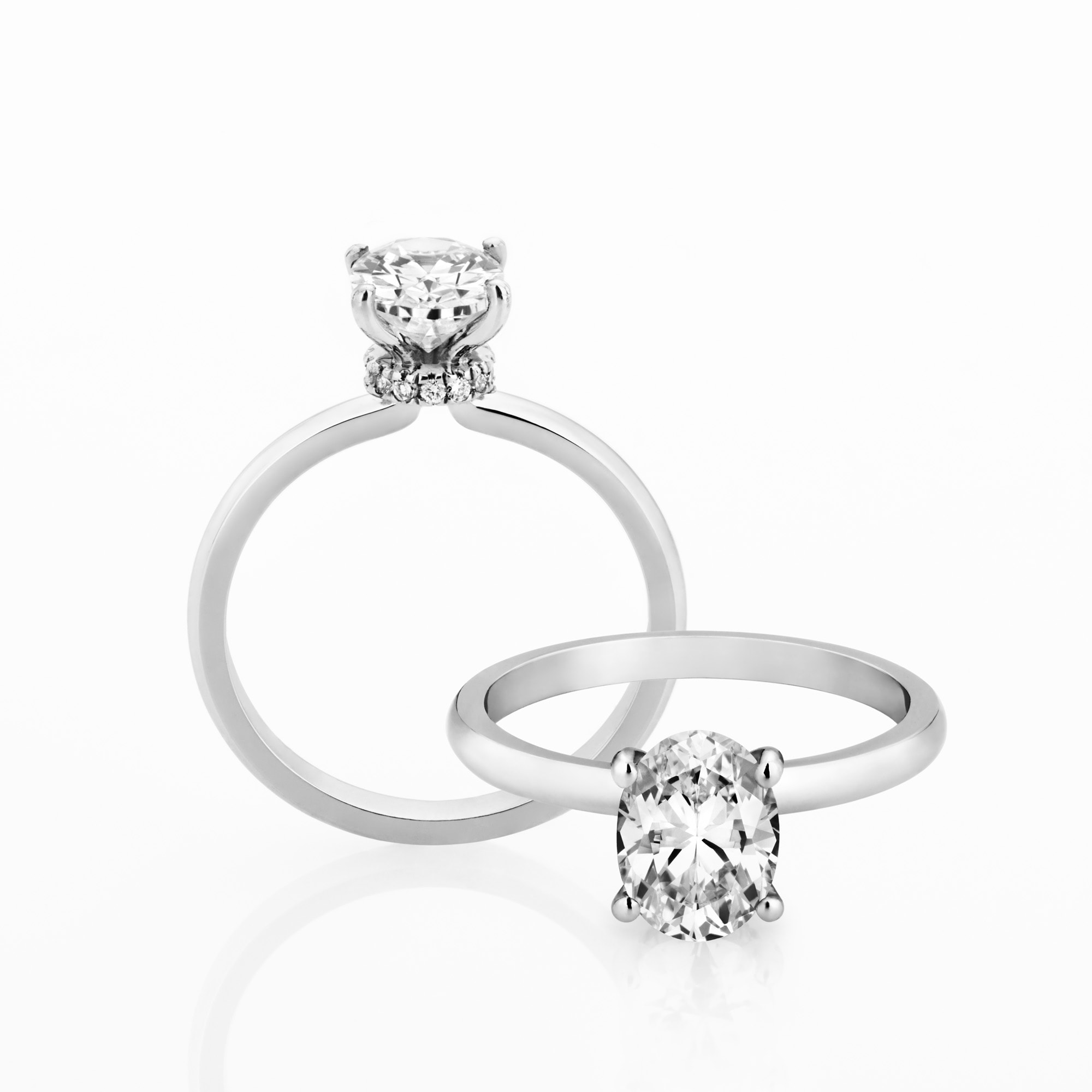 Orion diamond solitaire ring