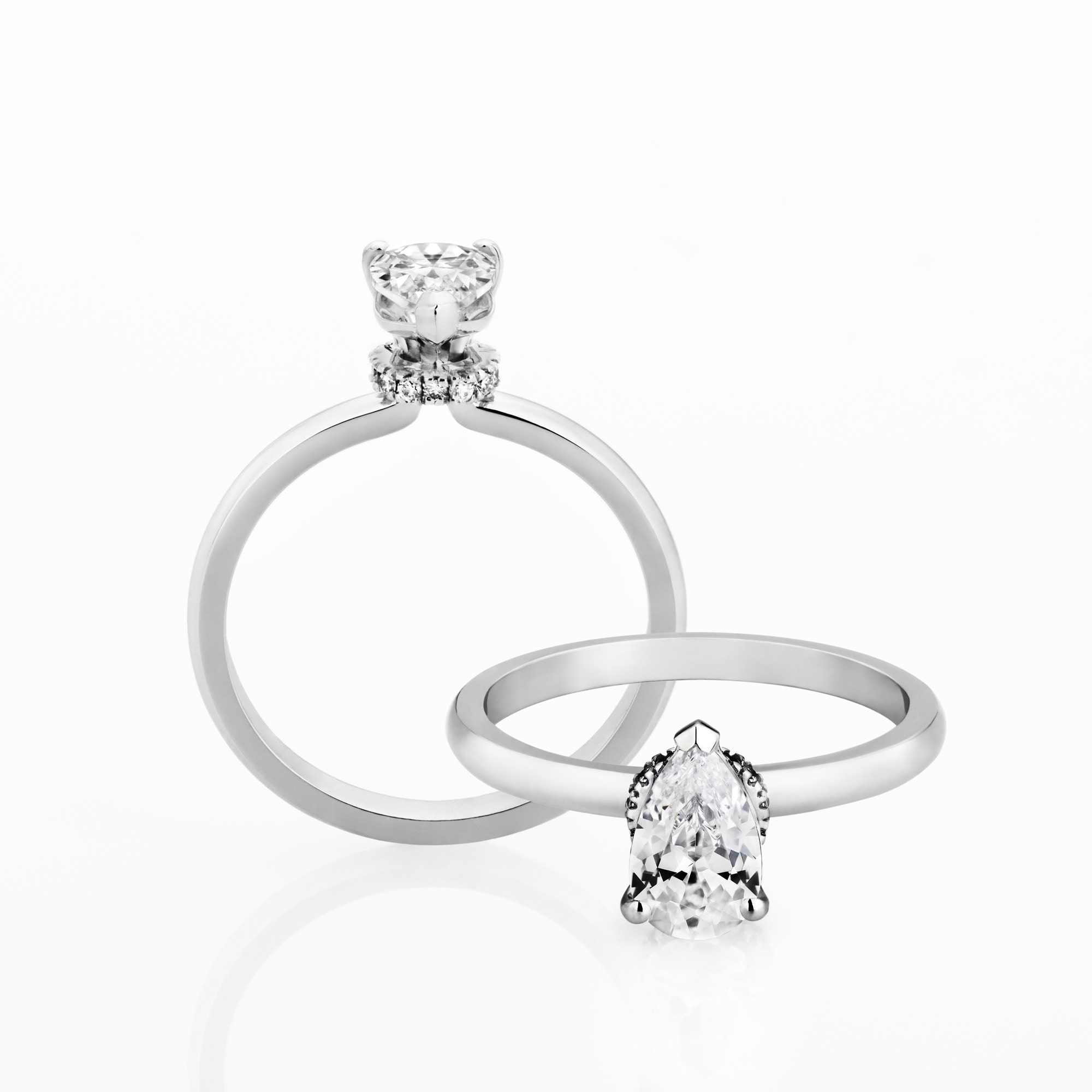 Orion diamond solitaire ring