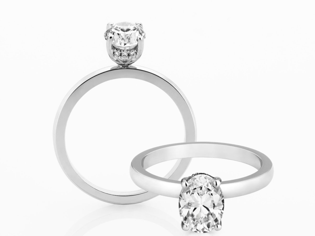 Ara Oval Solitaire Engagement Ring Xennox Diamonds